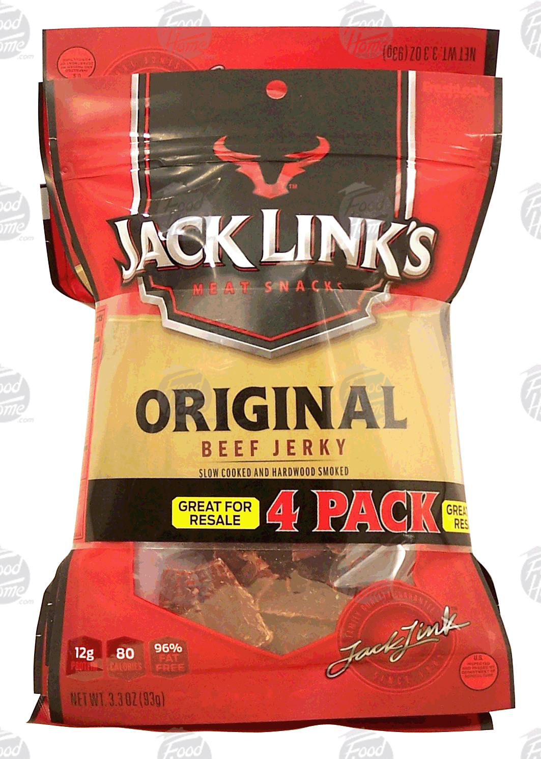 Jack Link's  original beef jerky, 3.3-oz Full-Size Picture